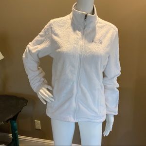 NORTH FACE white jacket